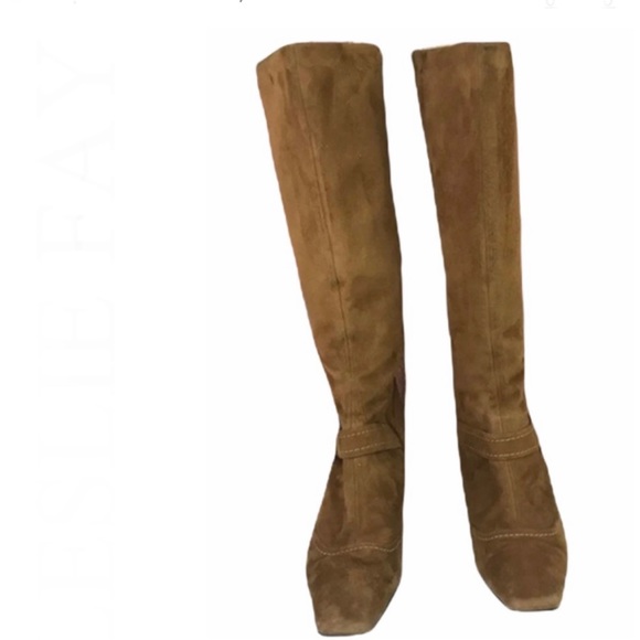 Leslie Fay Suede Boots - Picture 1 of 16